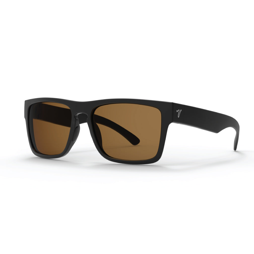 Premium Polarized Sunglasses for The Outdoor Enthusiast! Matte Tortoise - Gold Mirror Grey Lens / Non-Polarized